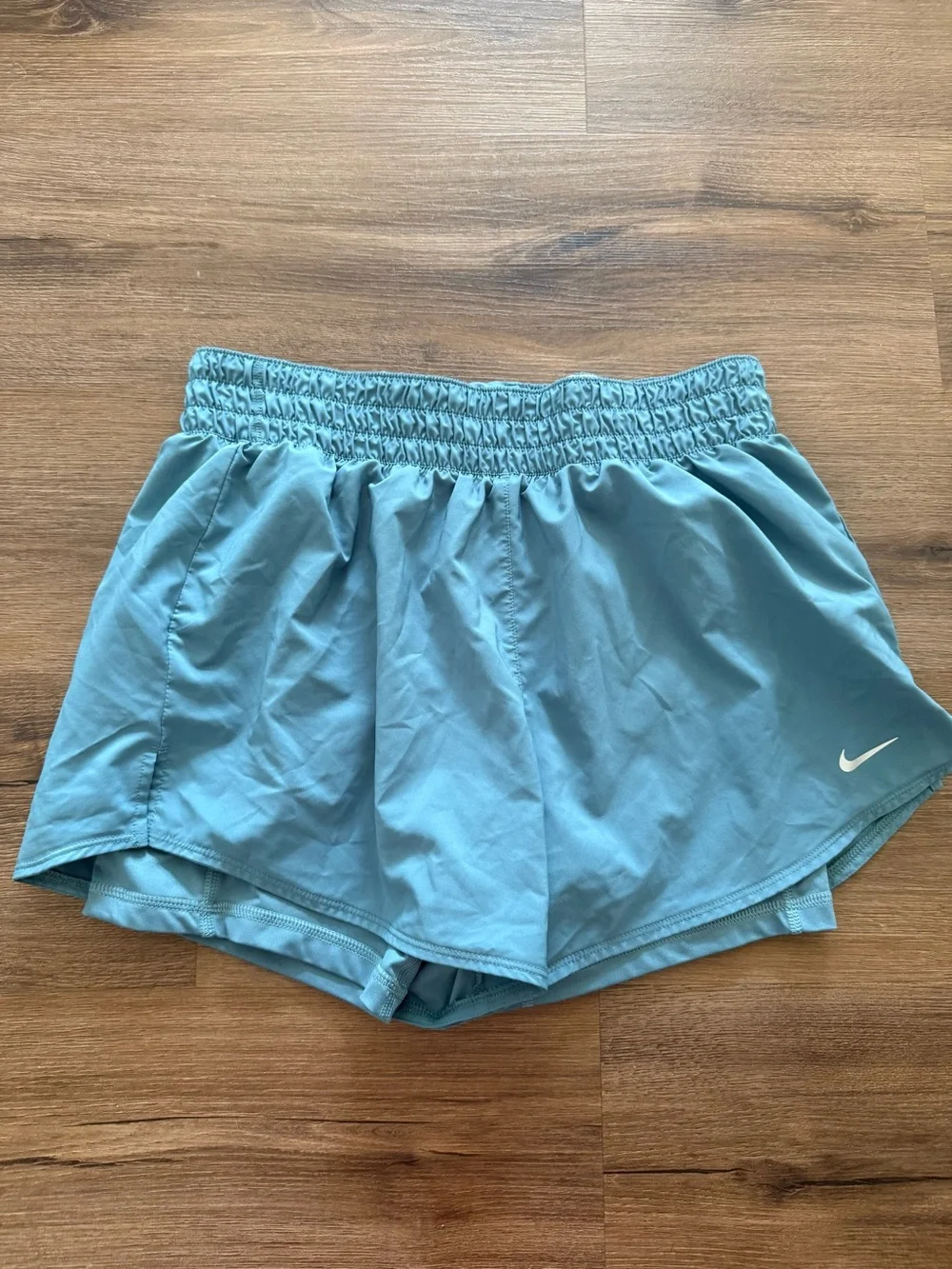 Nike Women's Teal Athletic Running Shorts